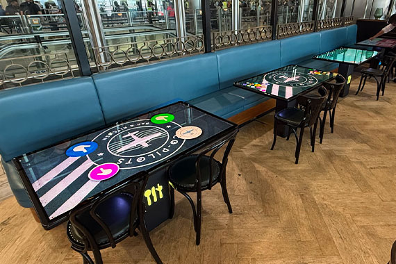 Smart dining before take-off at Heathrow