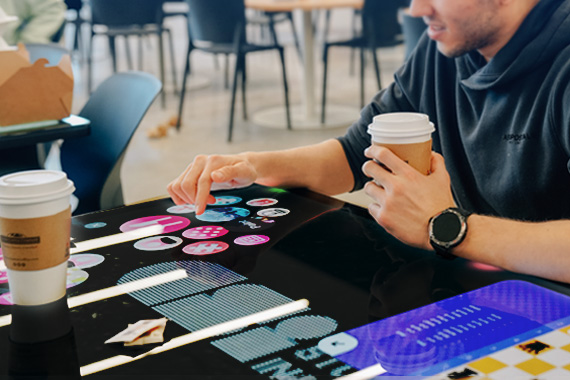 A smarter table for campus life